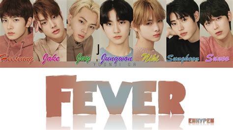 enhypen fever release date|ENHYPEN (엔하이픈) – FEVER Lyrics .
